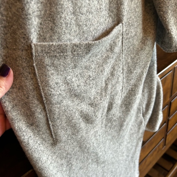 Torrid ultra super soft plush gray cardigan - Picture 4 of 7